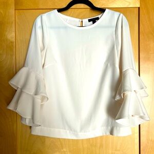 J. Crew Cream Blouse - Size 2